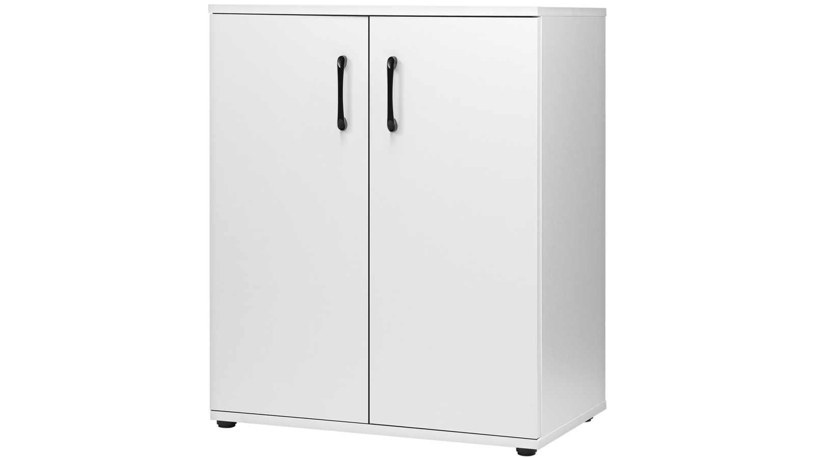 Oikiture White Storage Cabinet