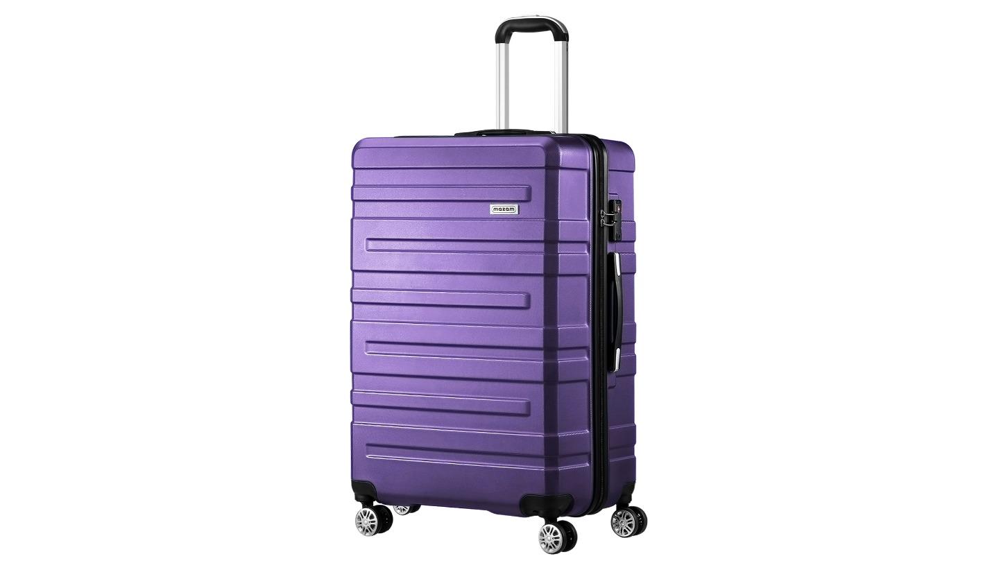 Mazam 28inch TSA Lock Luggage Suitcase - Purple