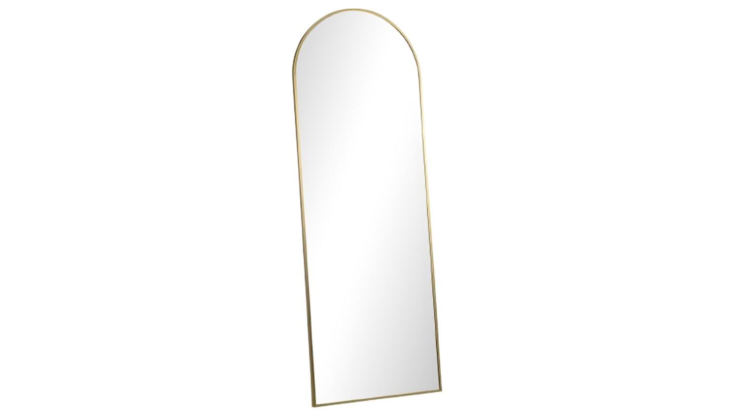Oikiture Gold Free Standing Full Length Floor Mirror - 180 x 70cm