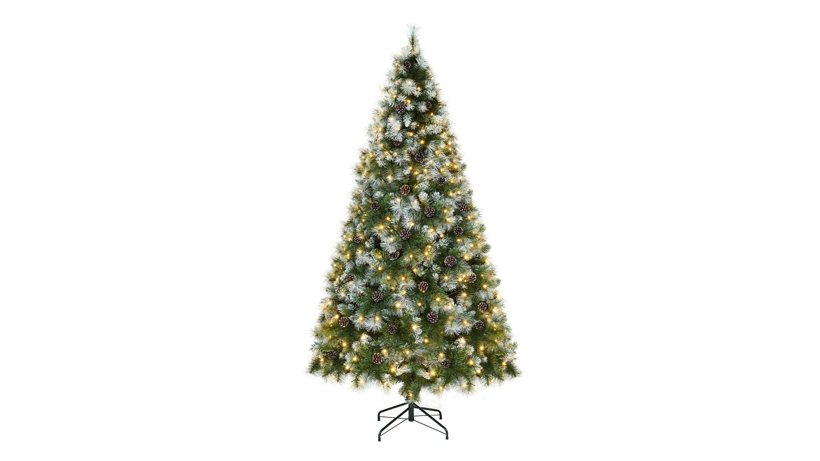 Tinseltown LED Christmas Tree with Pine Cone - 6ft
