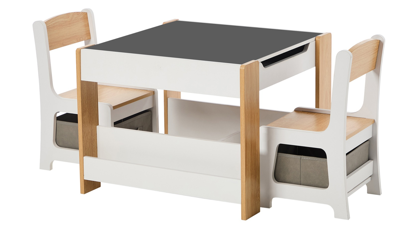 Oikiture Kid 3 Piece Table and Chair Set