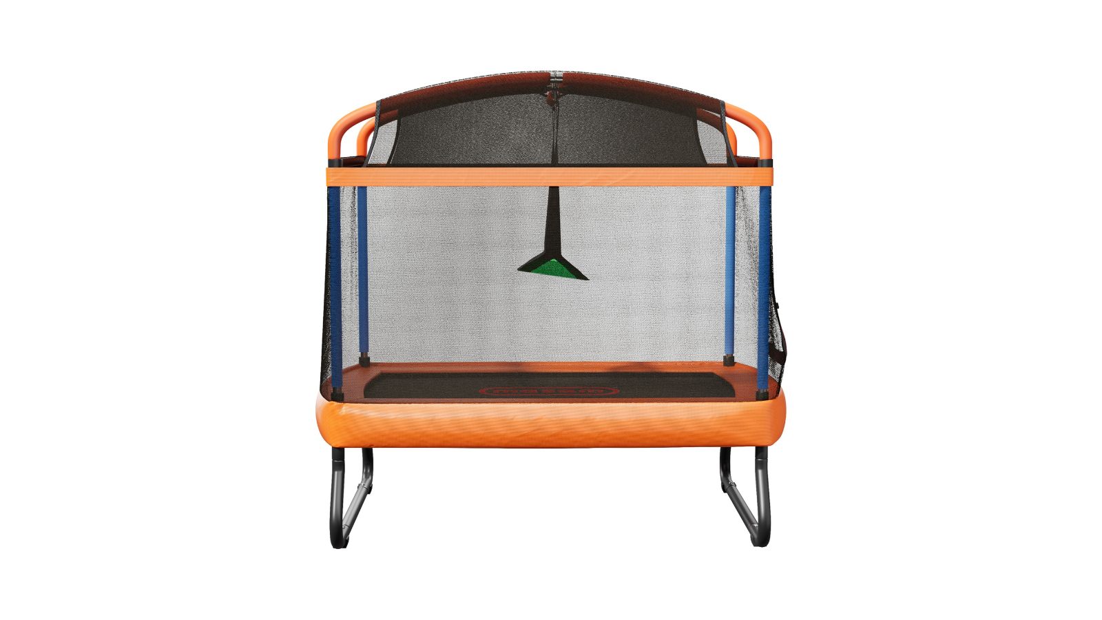 Mazam Kids Rectangular Trampoline with Swing Bar - 6ft