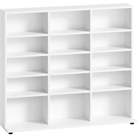 Oikiture CD Media Storage Rack - White