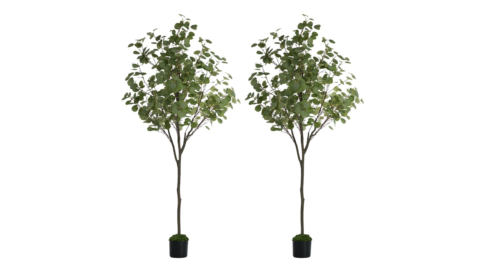 Livsip 2 Piece Artificial Eucalyptus Tree - 180cm