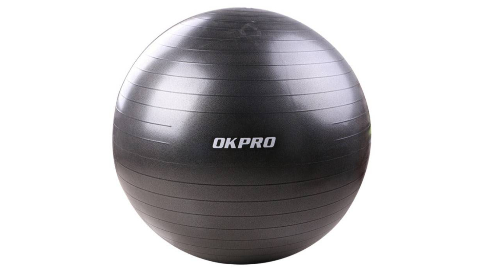 Fitness Hero Anti-Burst Black Aerobic Gym Ball - 75cm
