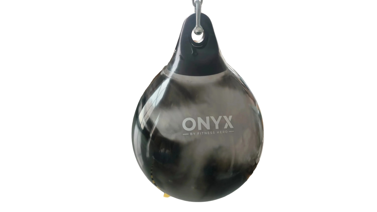 Fitness Hero 2-Tone Series Onyx Flux Premium Aqua Punching Bag - Black/White