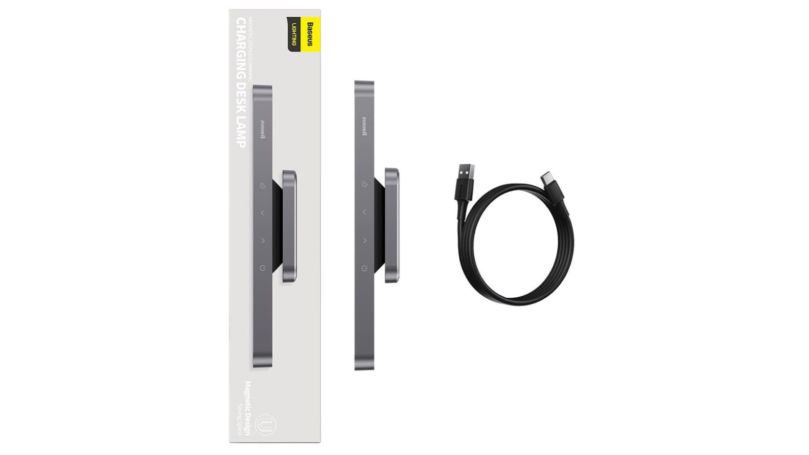 Baseus Dimming Magnetic Desk Lamp - Deep Gray