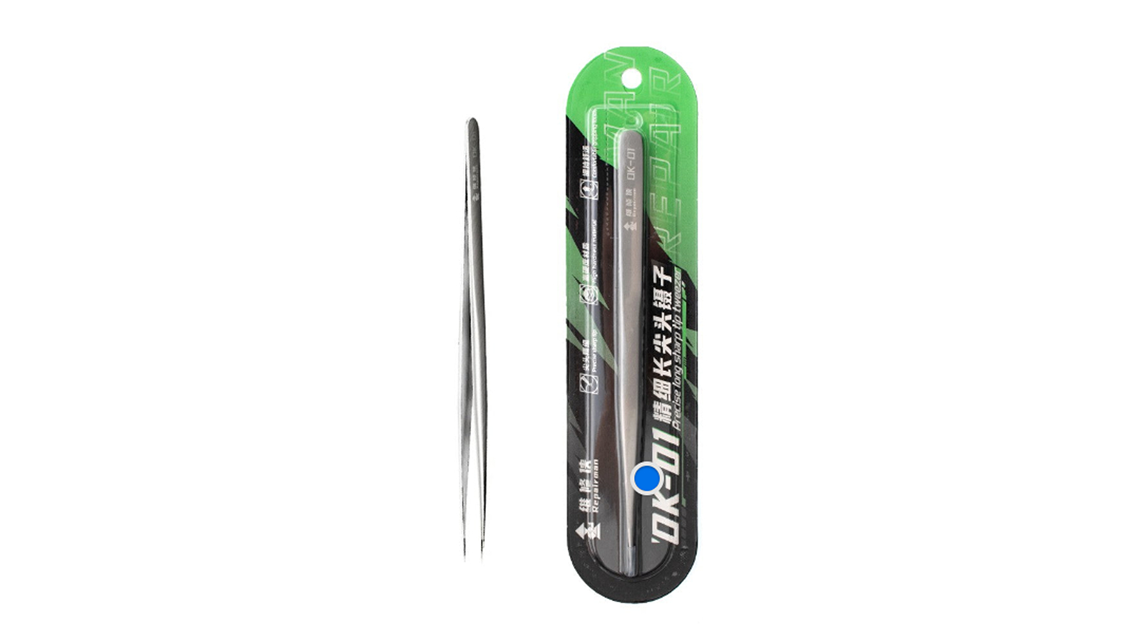 Repairman OK-01 Precise Long Sharp Tip Tweezer