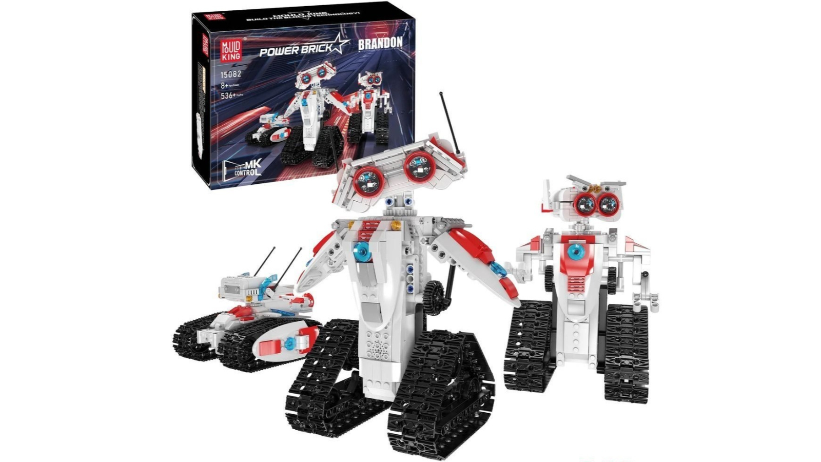 Mould King 600 Piece RC Robots Building Block Toy