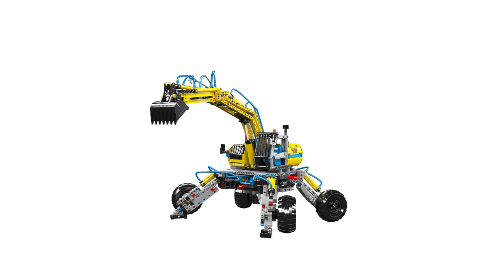 Mould King 1392 Piece Pneumatic All-Terrain Excavator