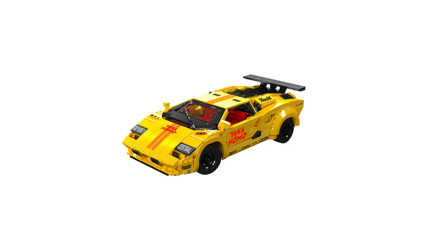 Mould King 13194 1384 Piece Lambo Coutach Model Toy