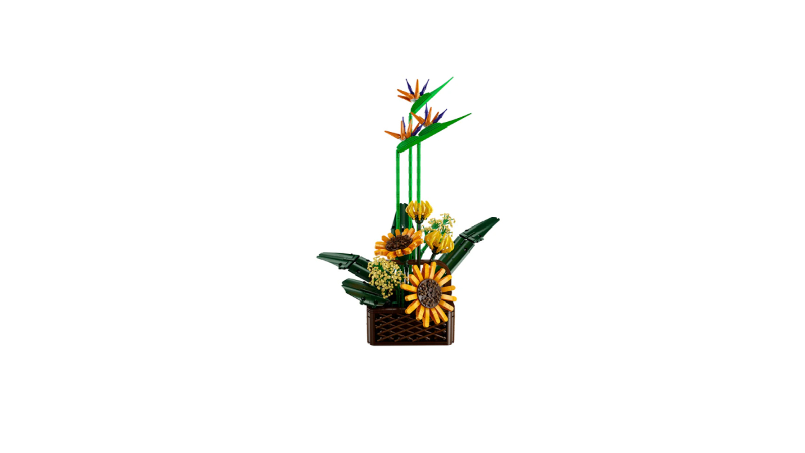 Mould King 1608 Piece Birds of Paradise Flowers Bonsai Kit