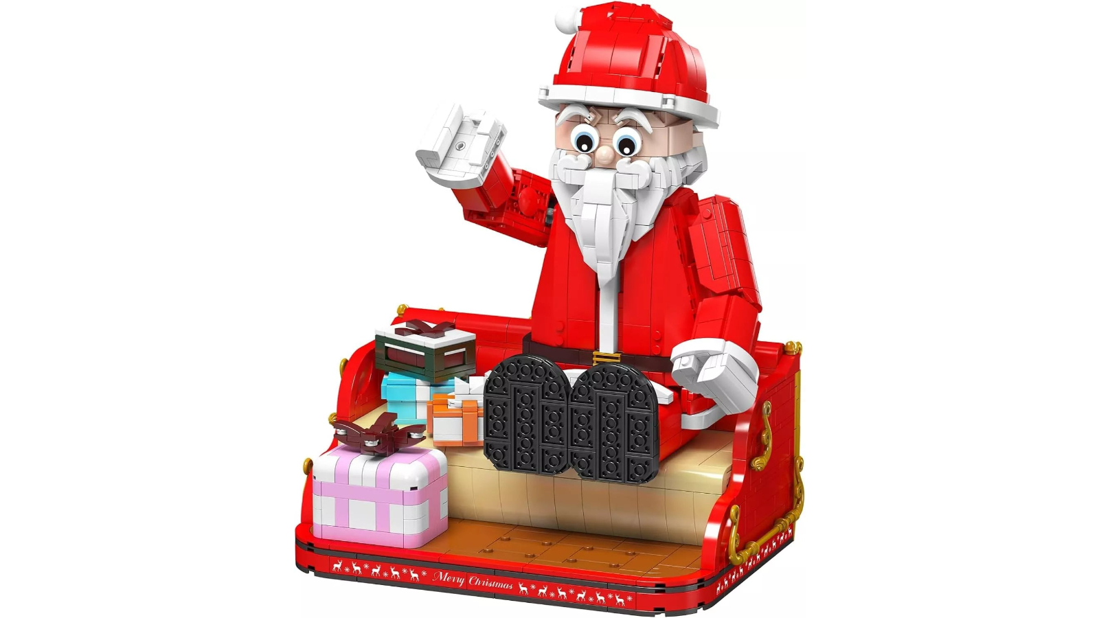 Mould King Holiday Advent Santa Claus Doll Christmas Toys Building Block