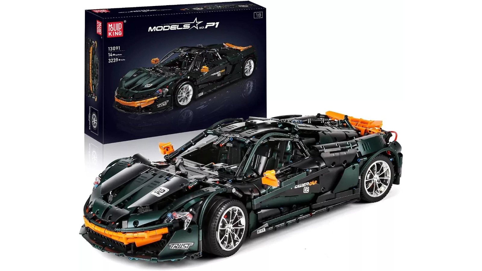Mould King 2299 Piece Technology Racing Car Building Assembly Toy