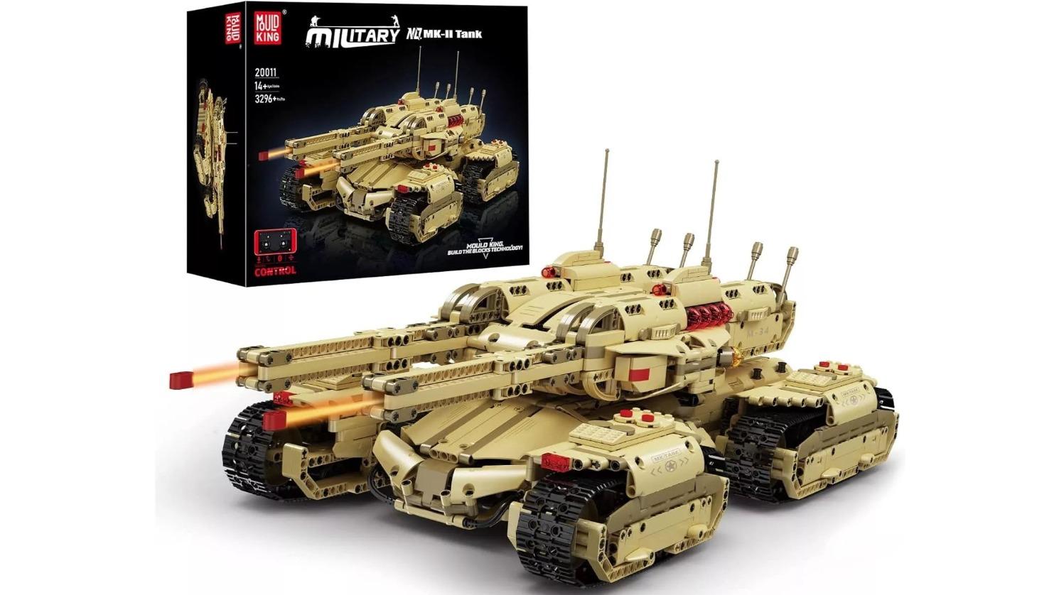 Mould King 3296 Piece Mammoth Tank Building Block Gift