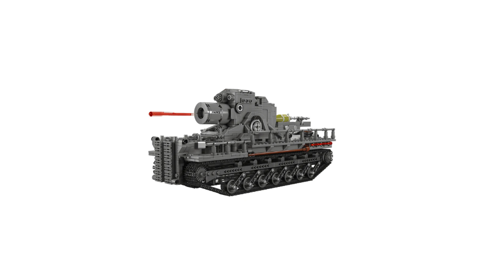 Mould King 1648 Pieces Karl Mortar Military Building Block Toy