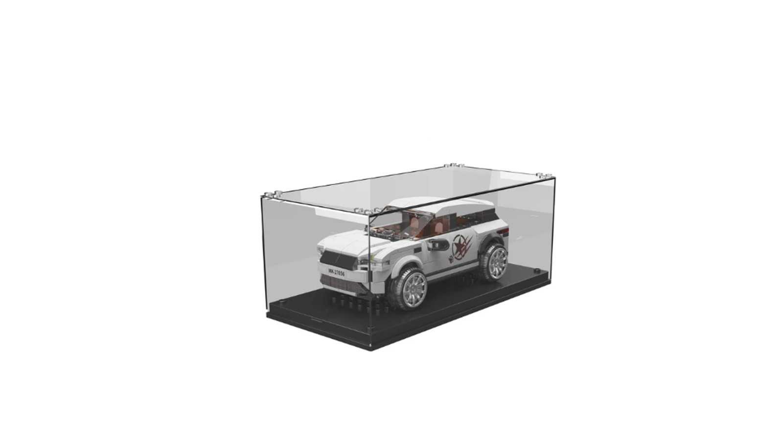 Mould King 402 Piece Speed Champion 27056 Evoque SUV with Acrylic Display Case