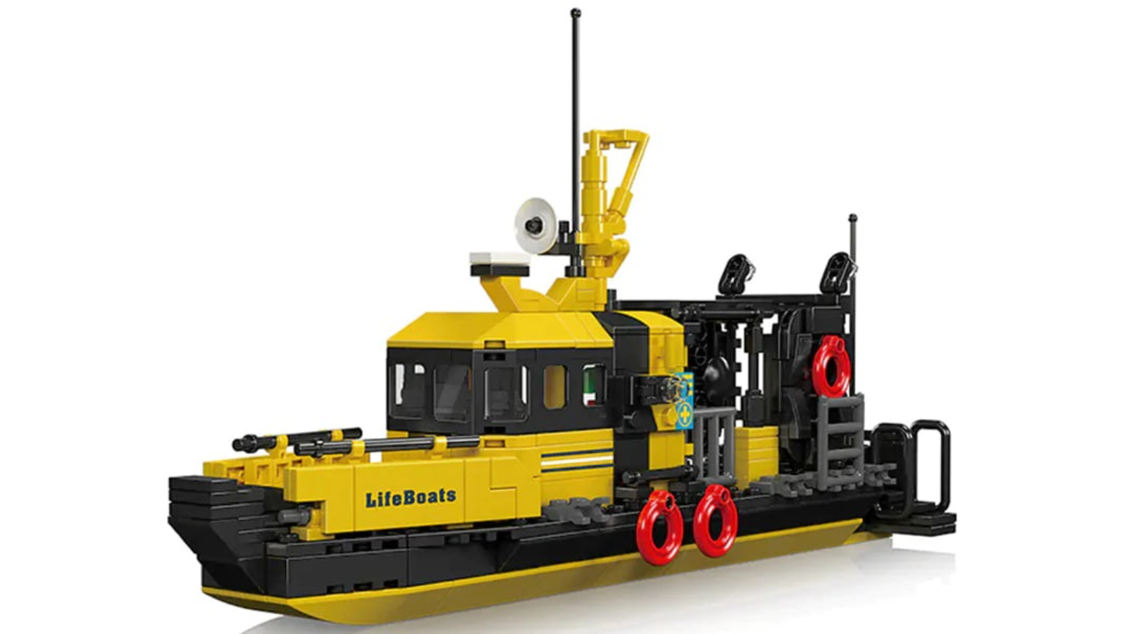 Mould King 462 Piece Norwegian Multi-Functional Lifeboat