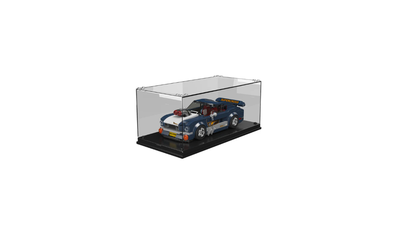 Mould King 376 Piece Mustang 1967 Speed Champion Racer Car