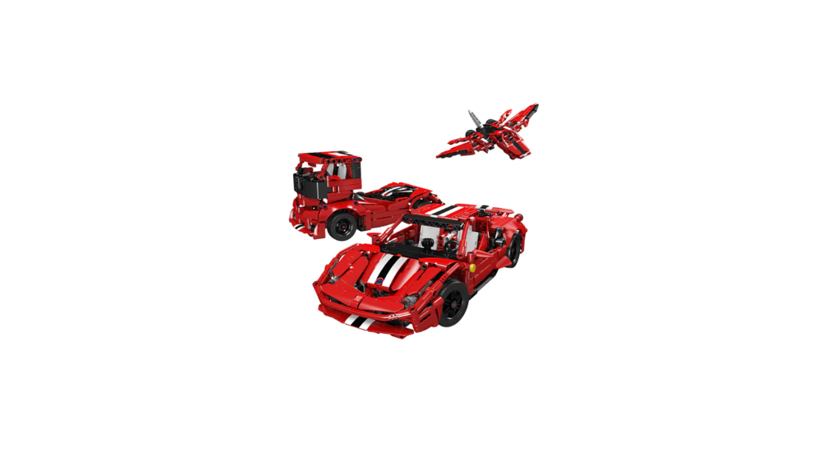 Mould King 718 Piece Ferrari 488