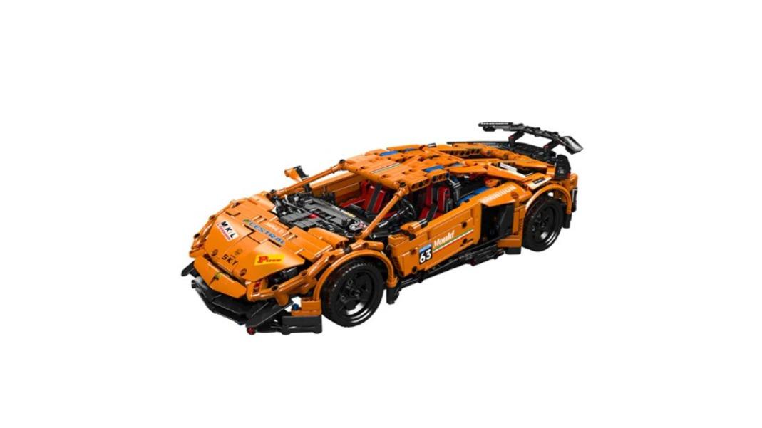Mould King 1608 Piece Lamborghini Aventador SVJ