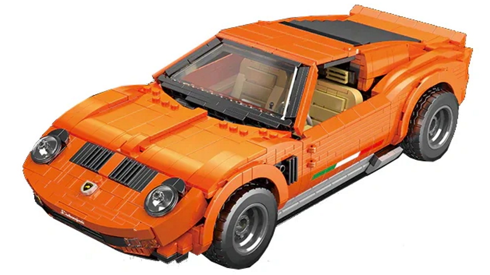 Mould King 10116 Myoora Lamborghini 1607 Piece Building Kit