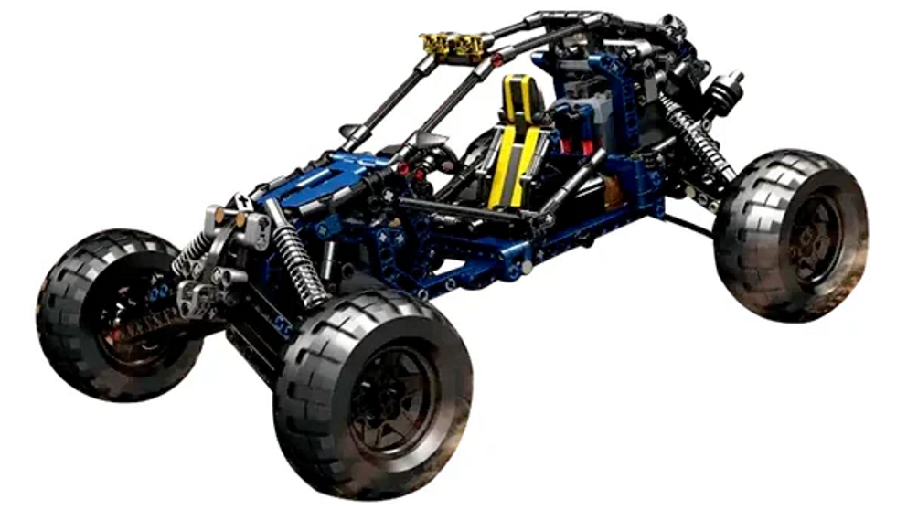 Mould King 18018S Blue Lightning Buggy 532 Piece Building Kit