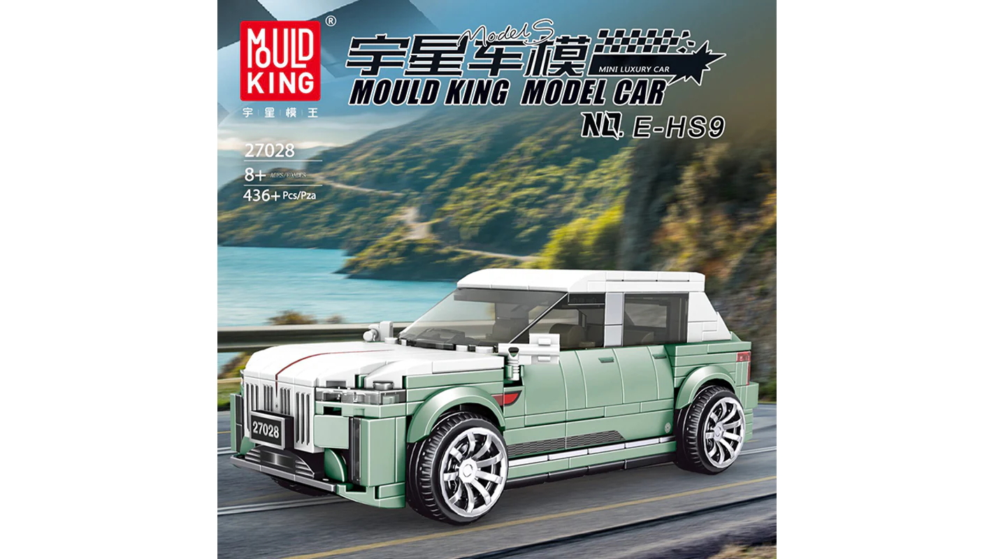Mould King 27028 Hongqi E-HS9 Racers Car 436 Piece Building Kit