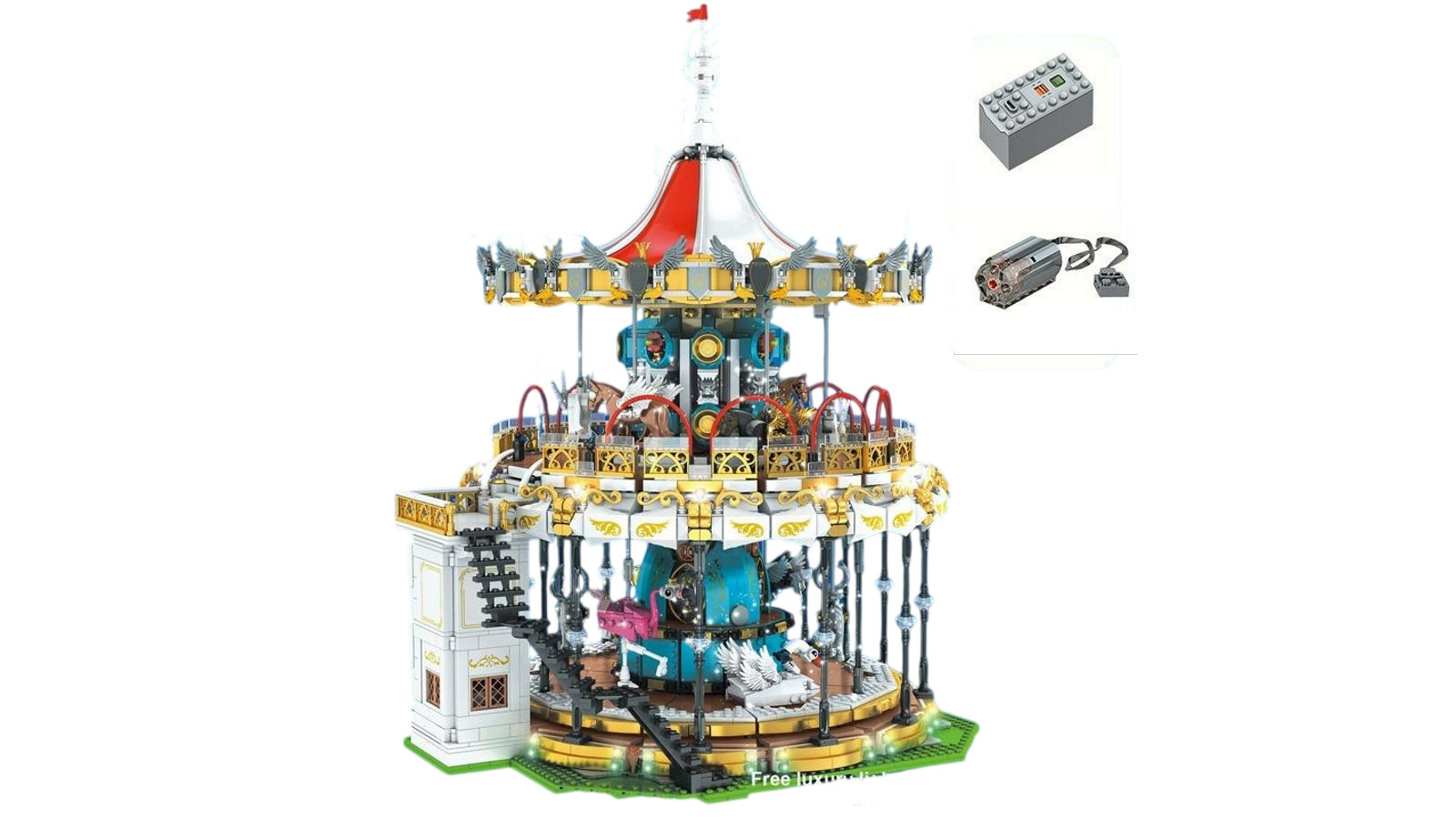 Mould King 5086 Piece Land Carousel