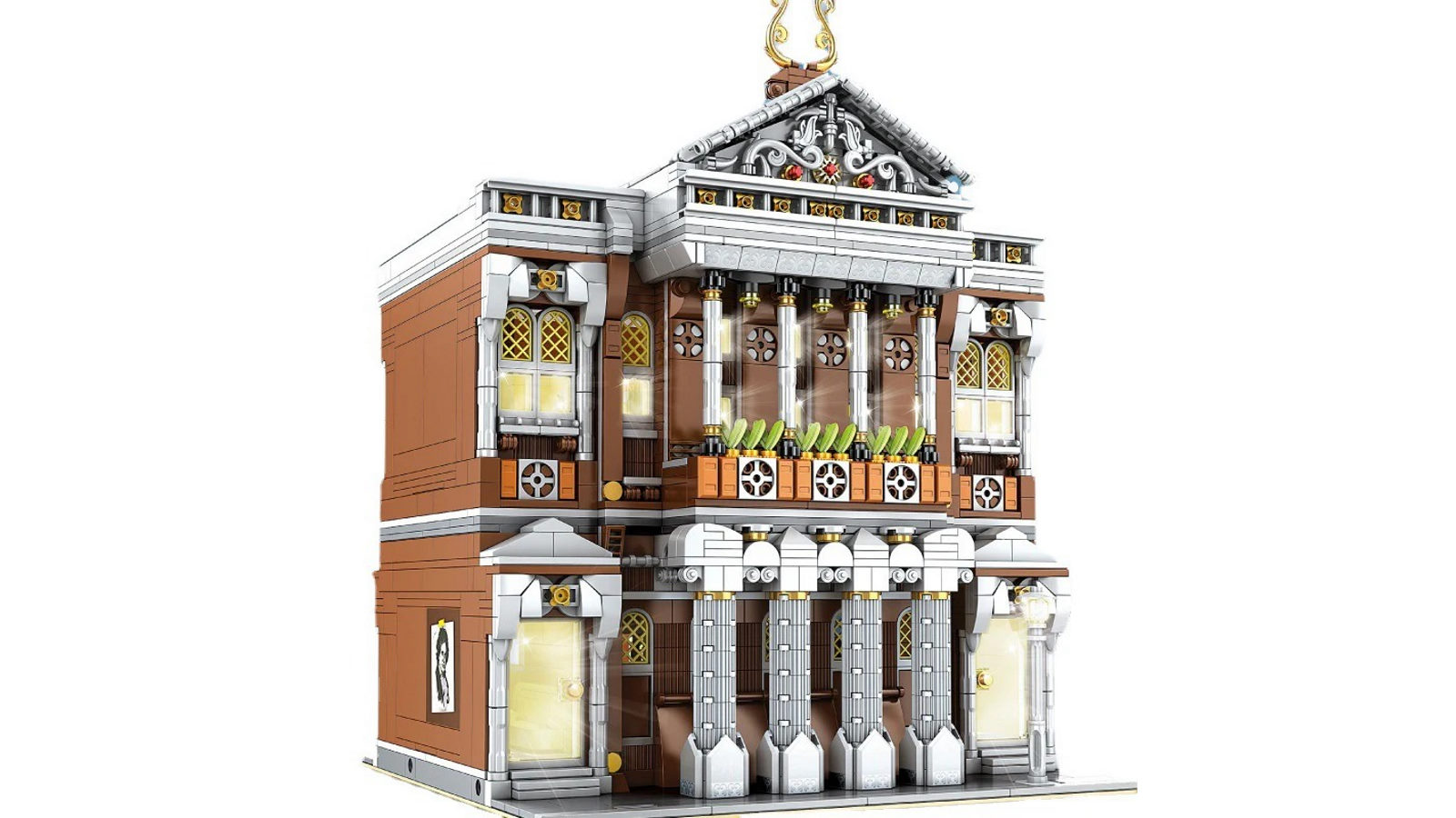 Mould King 2875 Piece Novatown Concert Hall