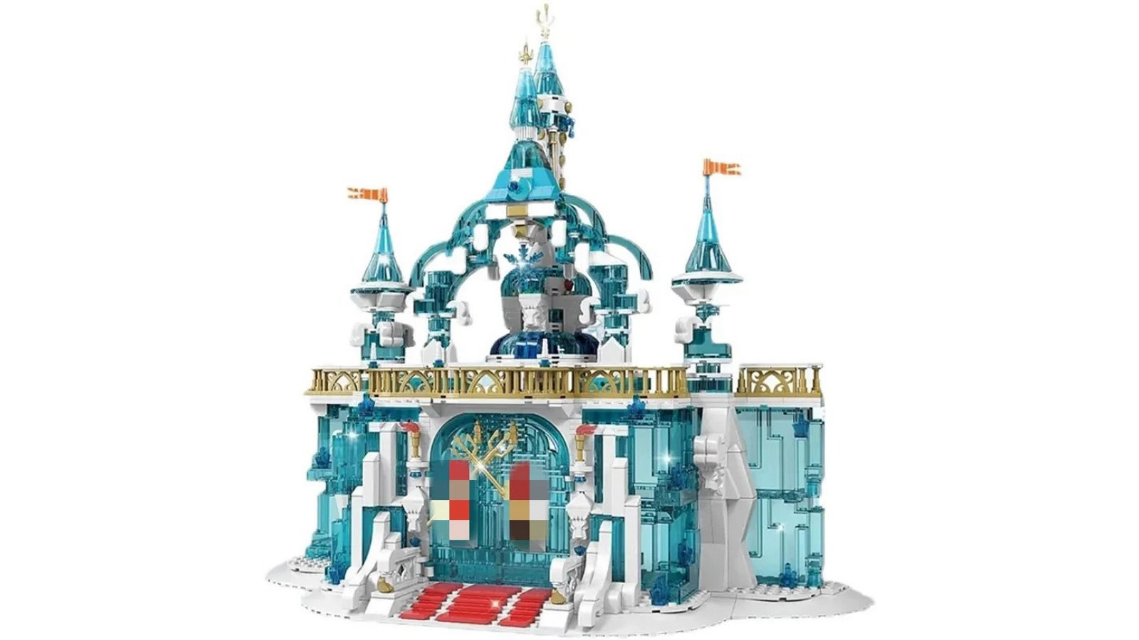Mould King 1098 Piece Frozen Entrance