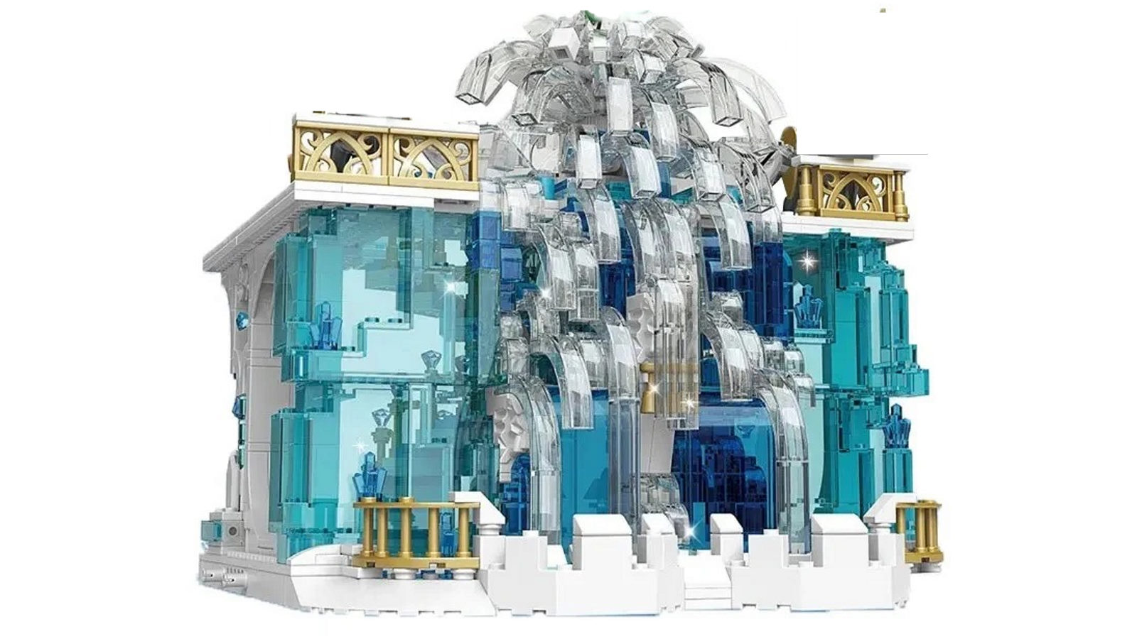 Mould King 1159 Piece Crystal Falls