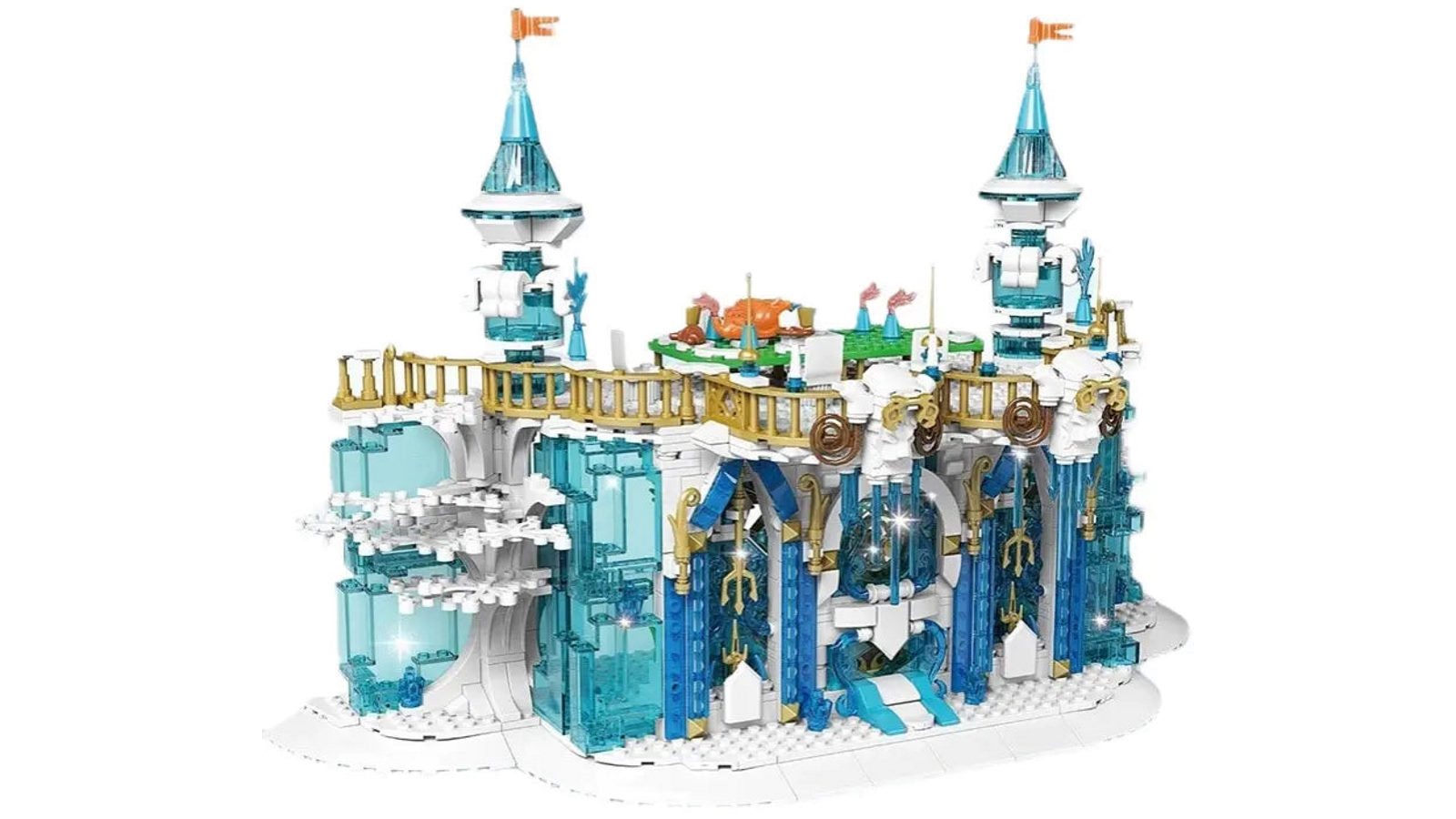 Mould King 1208 Piece Ice Ballroom
