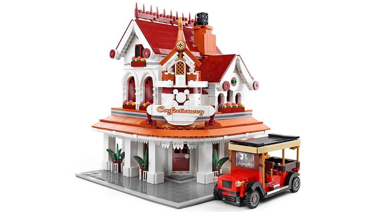 Mould King 2527 Piece Land Paradise Corner Restaurant