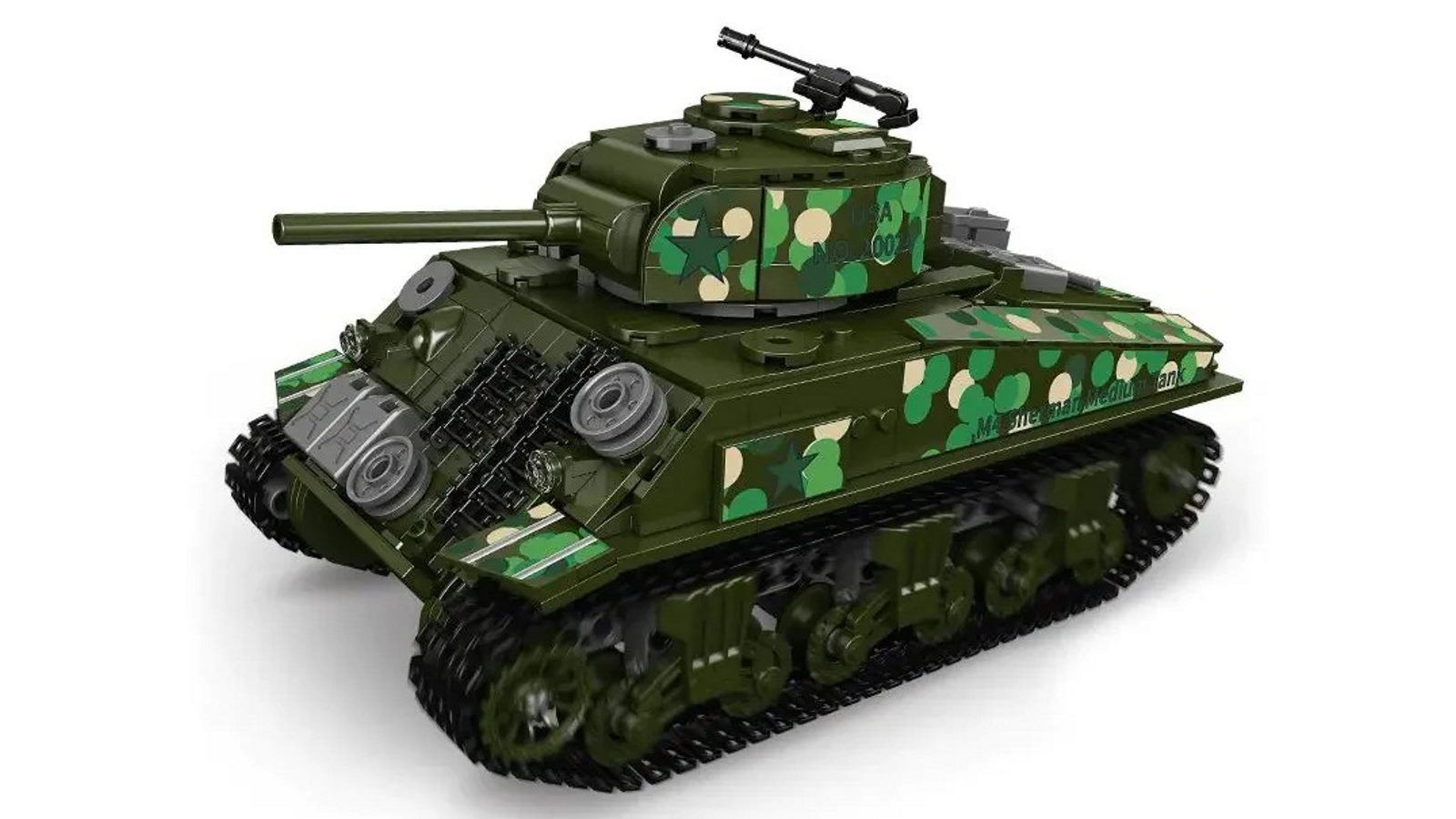 Mould King 100 Piece Sherman Tank