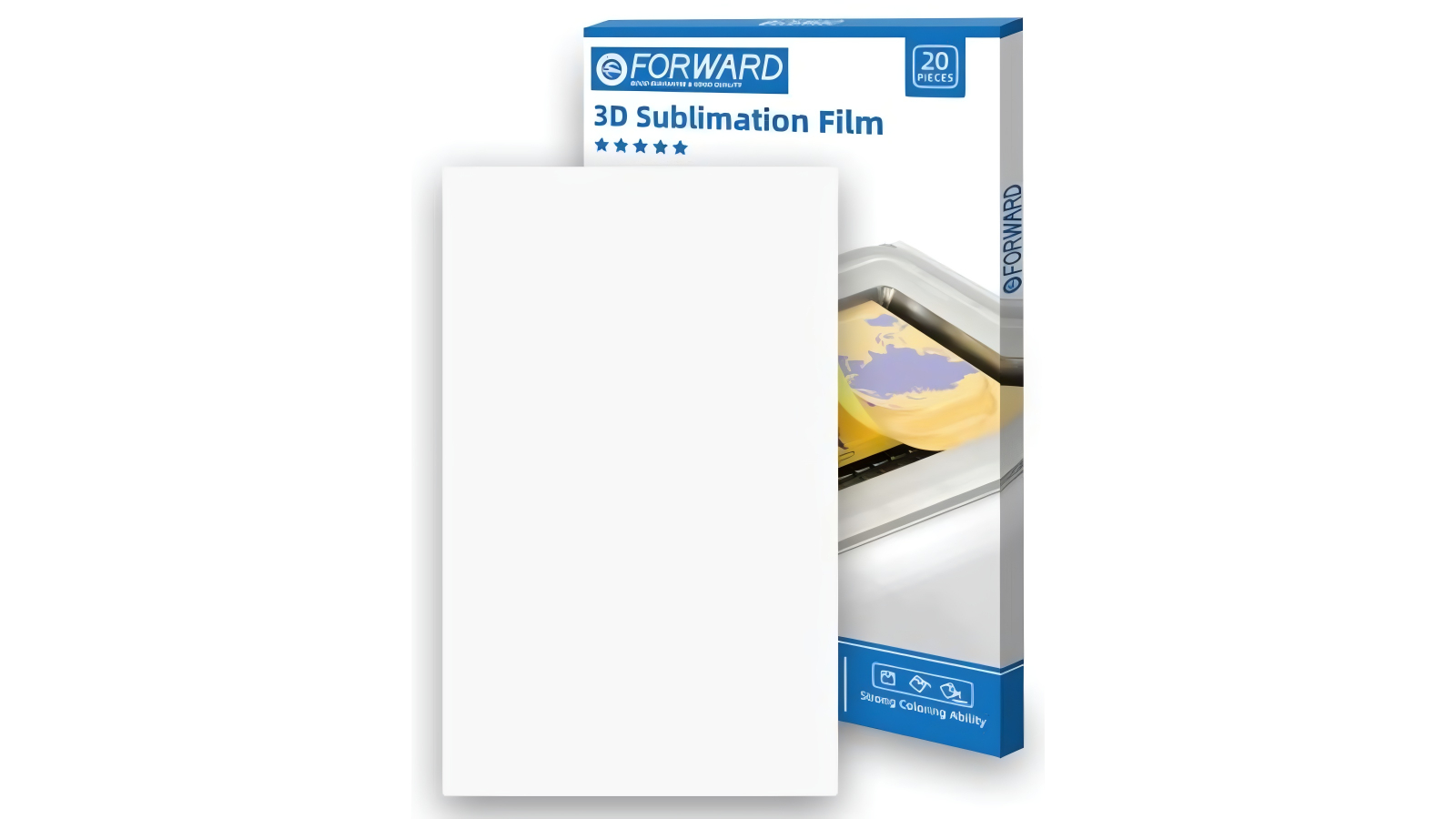 Forward 20 Piece 3D Sublimation Film