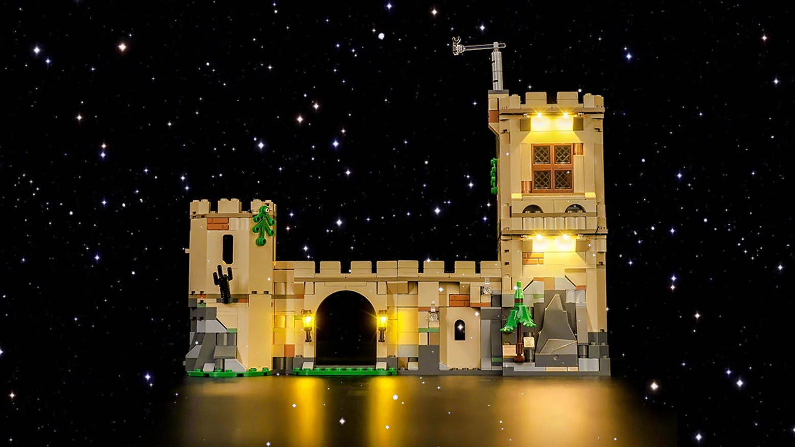 Brick Shine Classic Version Light Kit for LEGO Hogwarts Castle Flying Lessons 76447