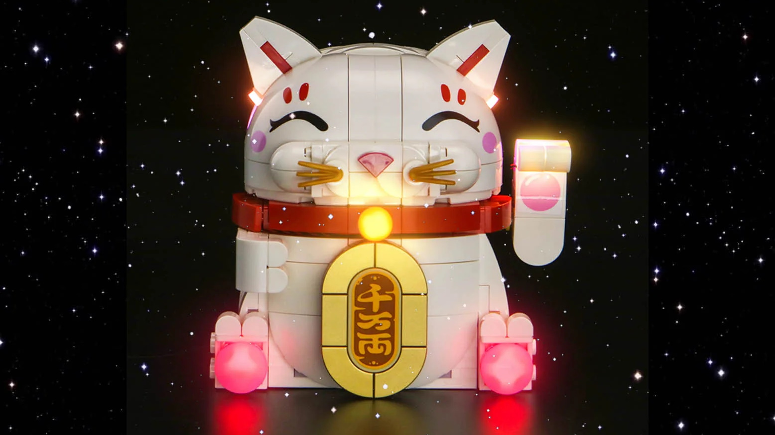 Brick Shine Classic Version Light Kit for LEGO Lucky Cat 40813