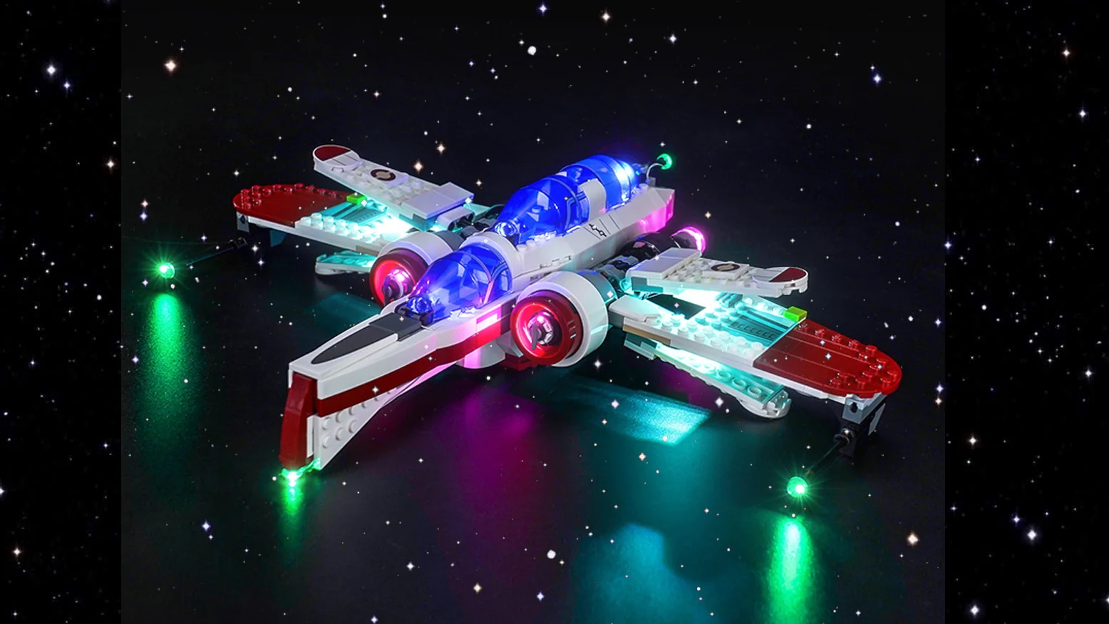 Brick Shine Classic Version Light Kit for LEGO ARC-170 Starfighter 75402
