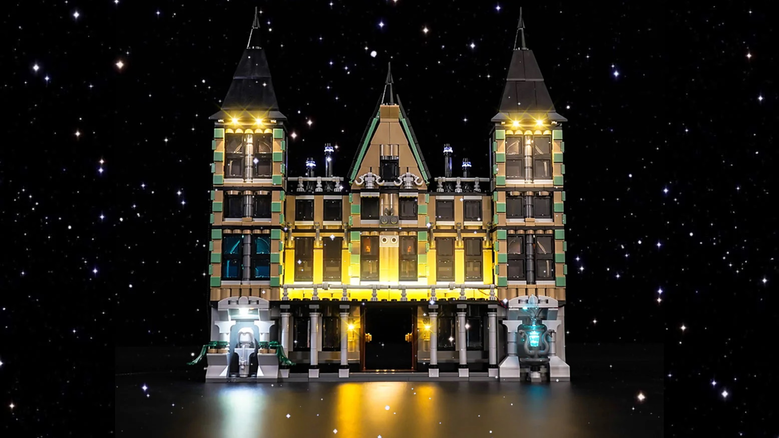 Brick Shine Classic Version Light Kit for LEGO Malfoy Manor 76453