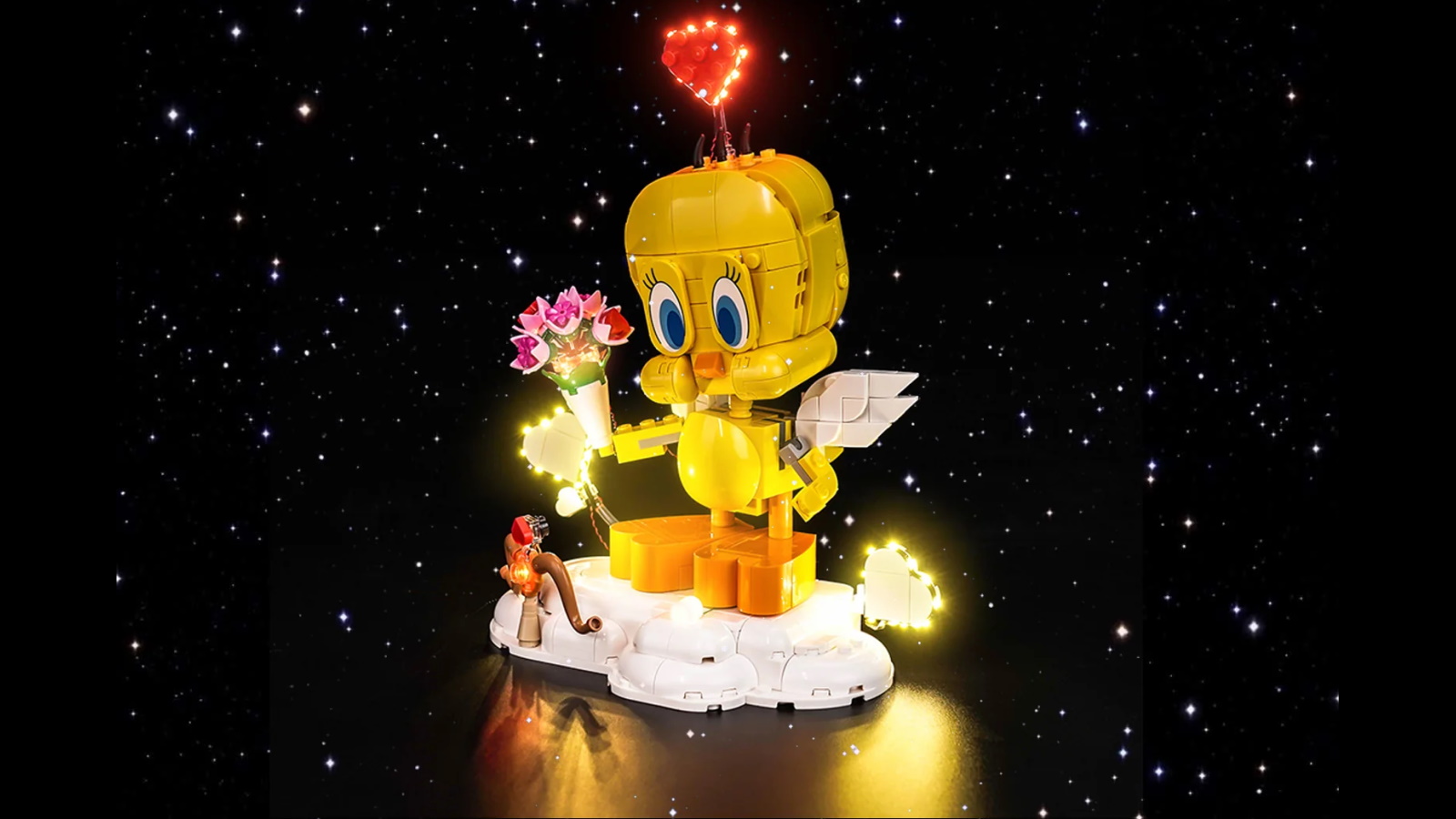 Brick Shine Classic Version Light Kit for LEGO Sweetheart Tweety Bird 40824