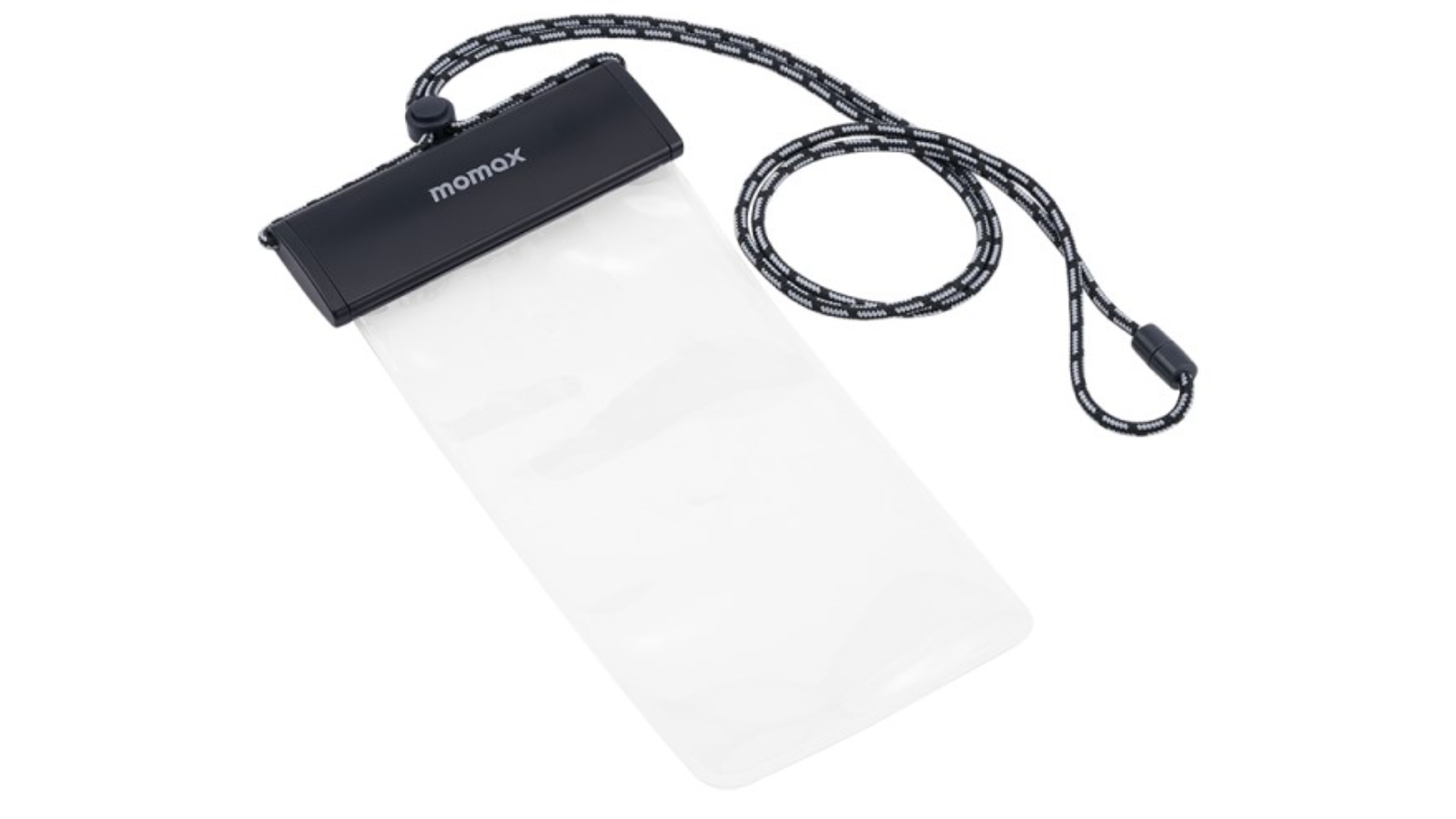 Momax Universal Waterproof Pouch with Neck Strap - Grey