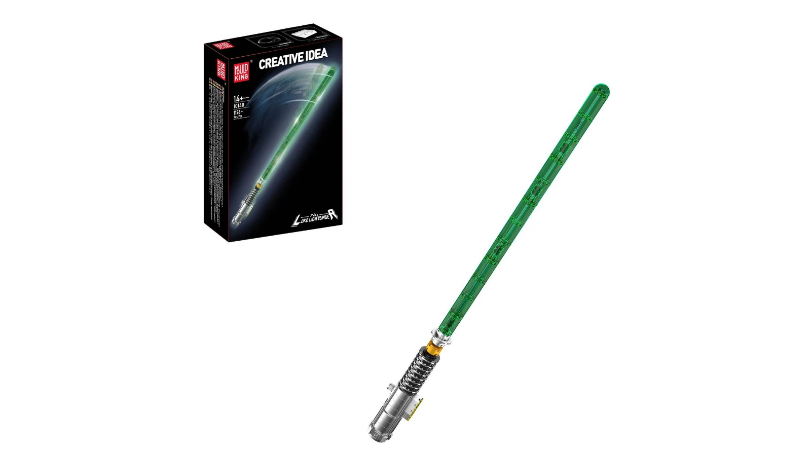 Mould King 1126 Piece Cosmic Knight's Laser Sword Life-Sized Replica Building Set