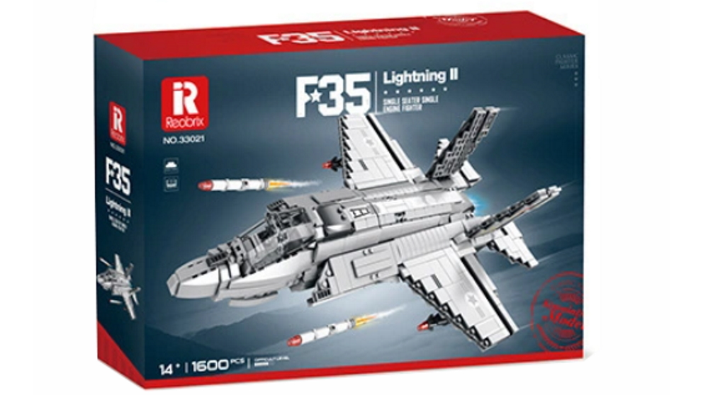 Reobrix 33021 F-35 Lightning II Fighter Building Set