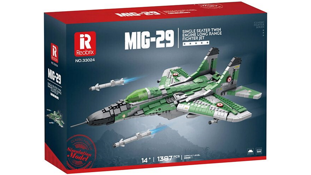 Reobrix 33024 MIG-29 Mikoyan Gurevich Building Set