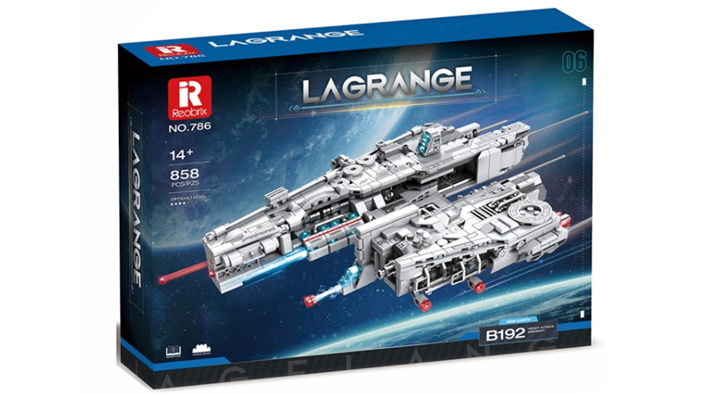 Reobrix 786 Infinite Universe Lagrange B192 Heavy Attack Aircraft Building Set