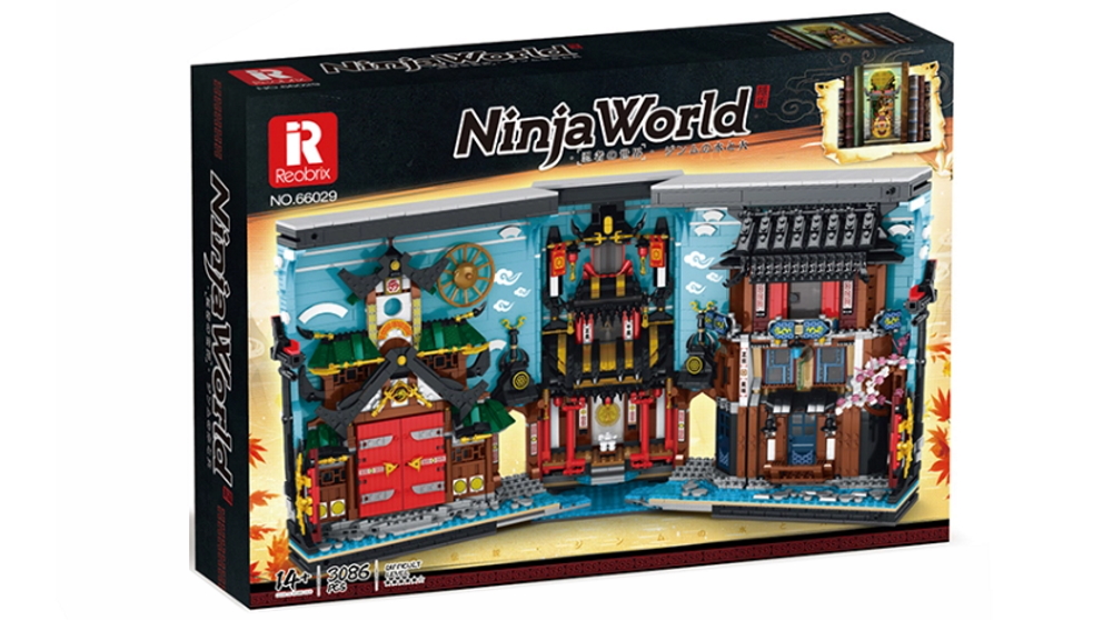 Reobrix 66029 Ninja World Building Set