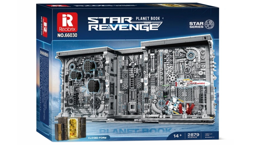 Reobrix 66030 Star Revenge Planet Book Building Set