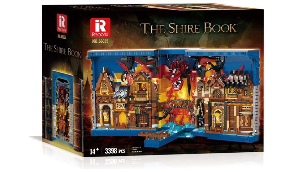 Reobrix 66035 The Shire Book Building Set