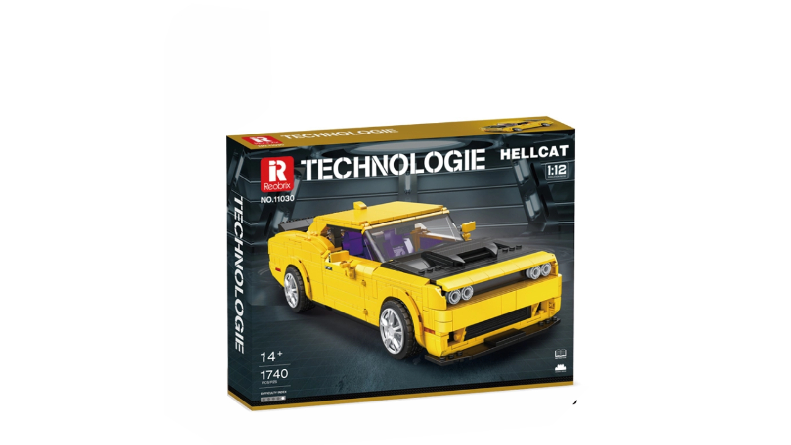 Reobrix Dodge Hellcat Building Set